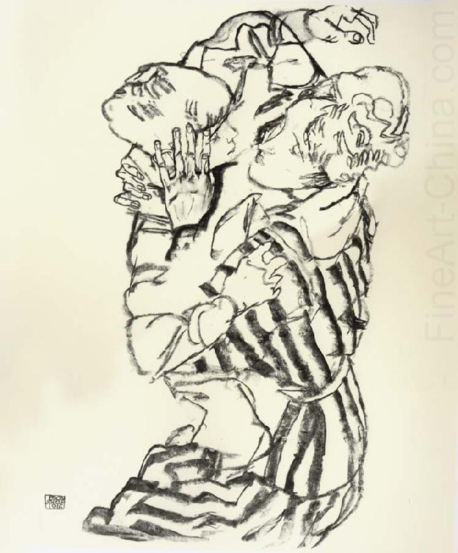 Aunt and Nephew, Egon Schiele